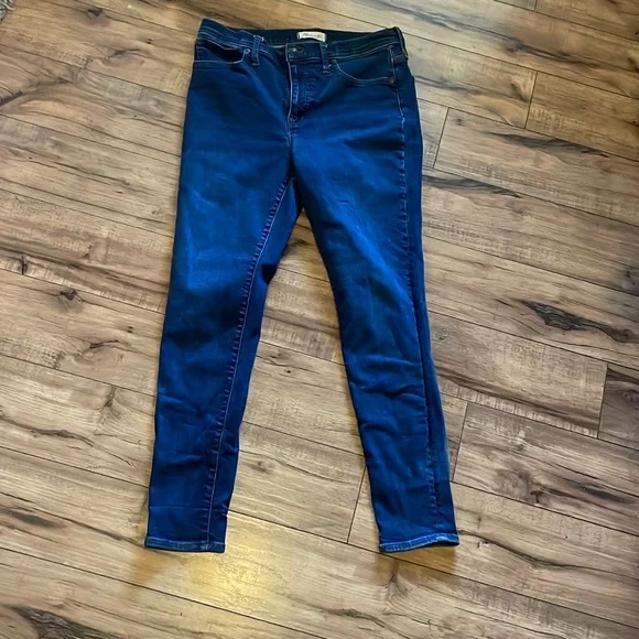 Madewell 9” Mid Rise Skinny Sz 30 - Picture 5 of 8